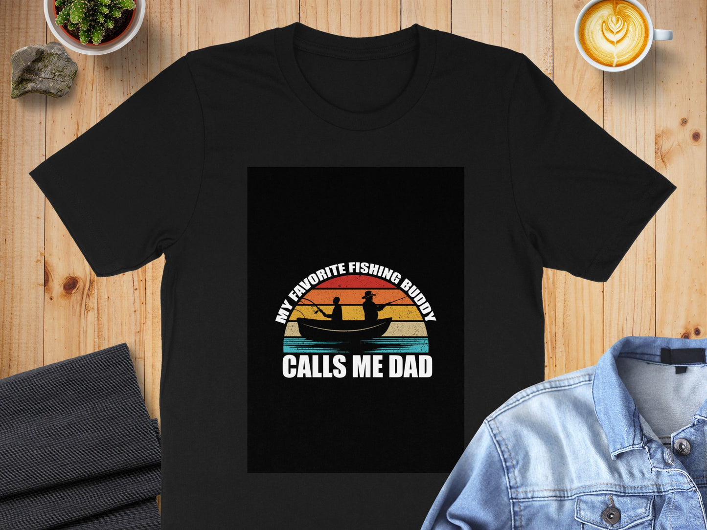 My Favorite Fishing Buddy Calls Me Dad T-shirt