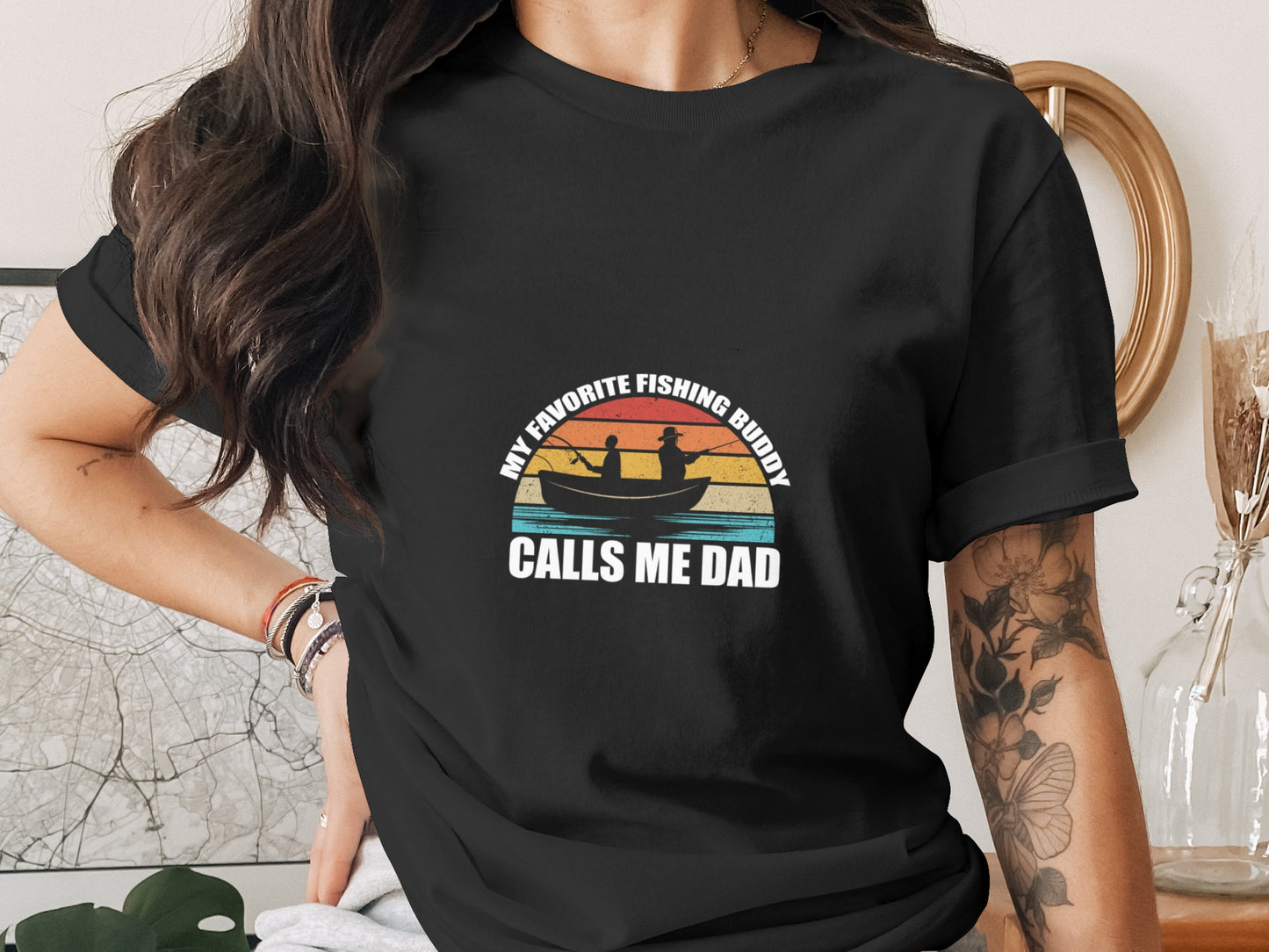 My Favorite Fishing Buddy Calls Me Dad T-Shirt