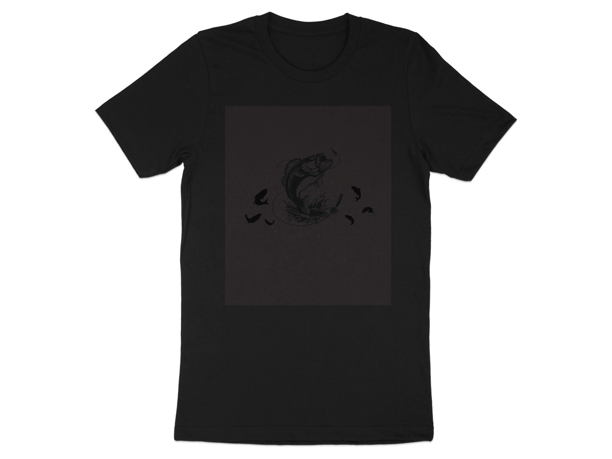 Bold Artistic Fish Design Unisex Graphic T-shirt