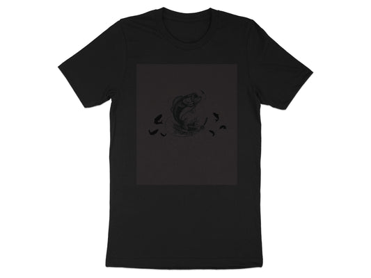 Bold Artistic Fish Design Unisex Graphic T-shirt