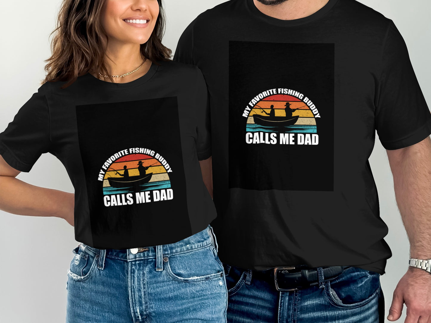 My Favorite Fishing Buddy Calls Me Dad T-shirt