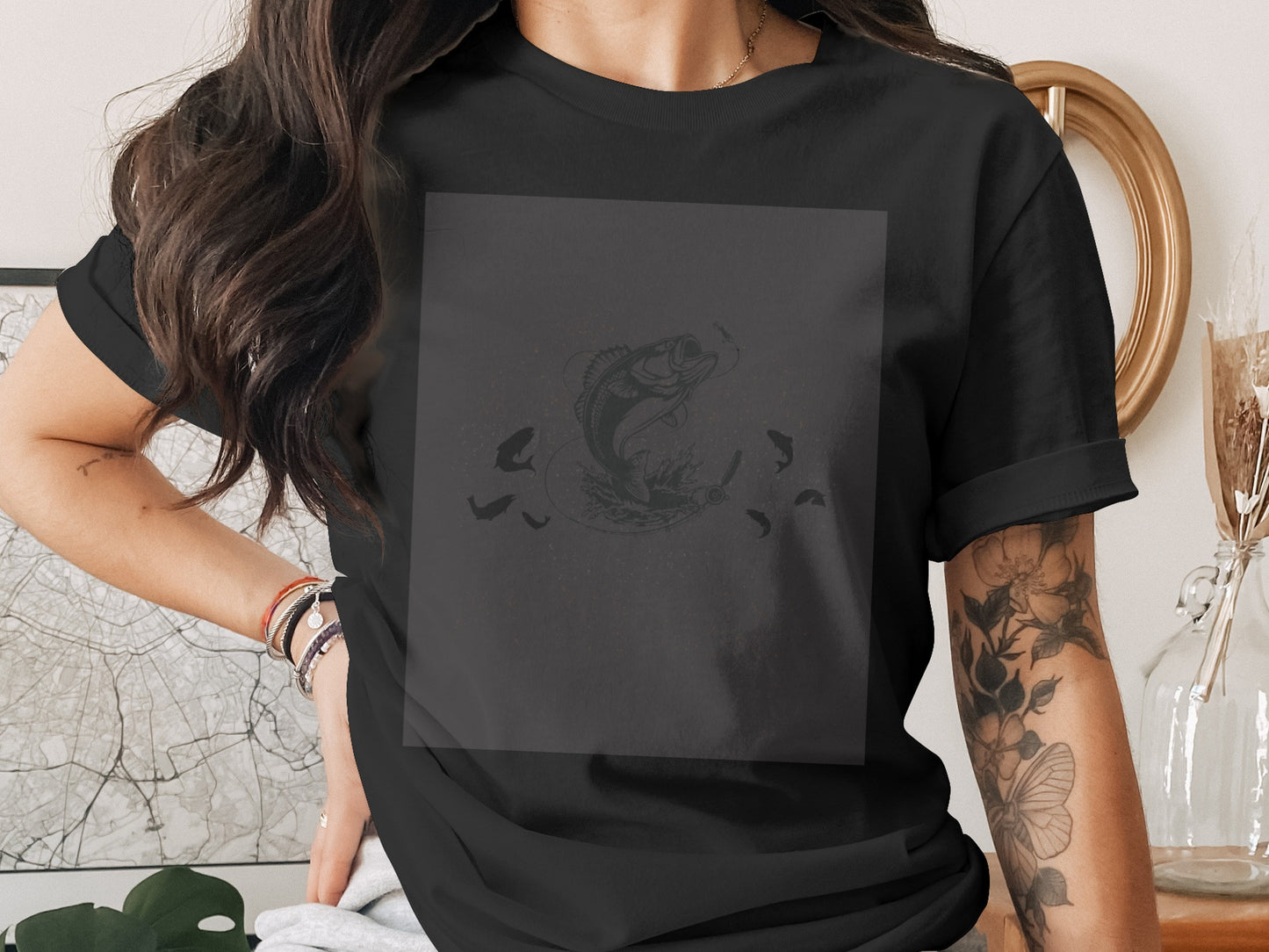 Graphic T-Shirt with Relaxed Fit and Unique Print Design