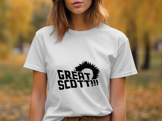 Retro Movie Fan T-Shirt: "Great Scott" Inspired Design