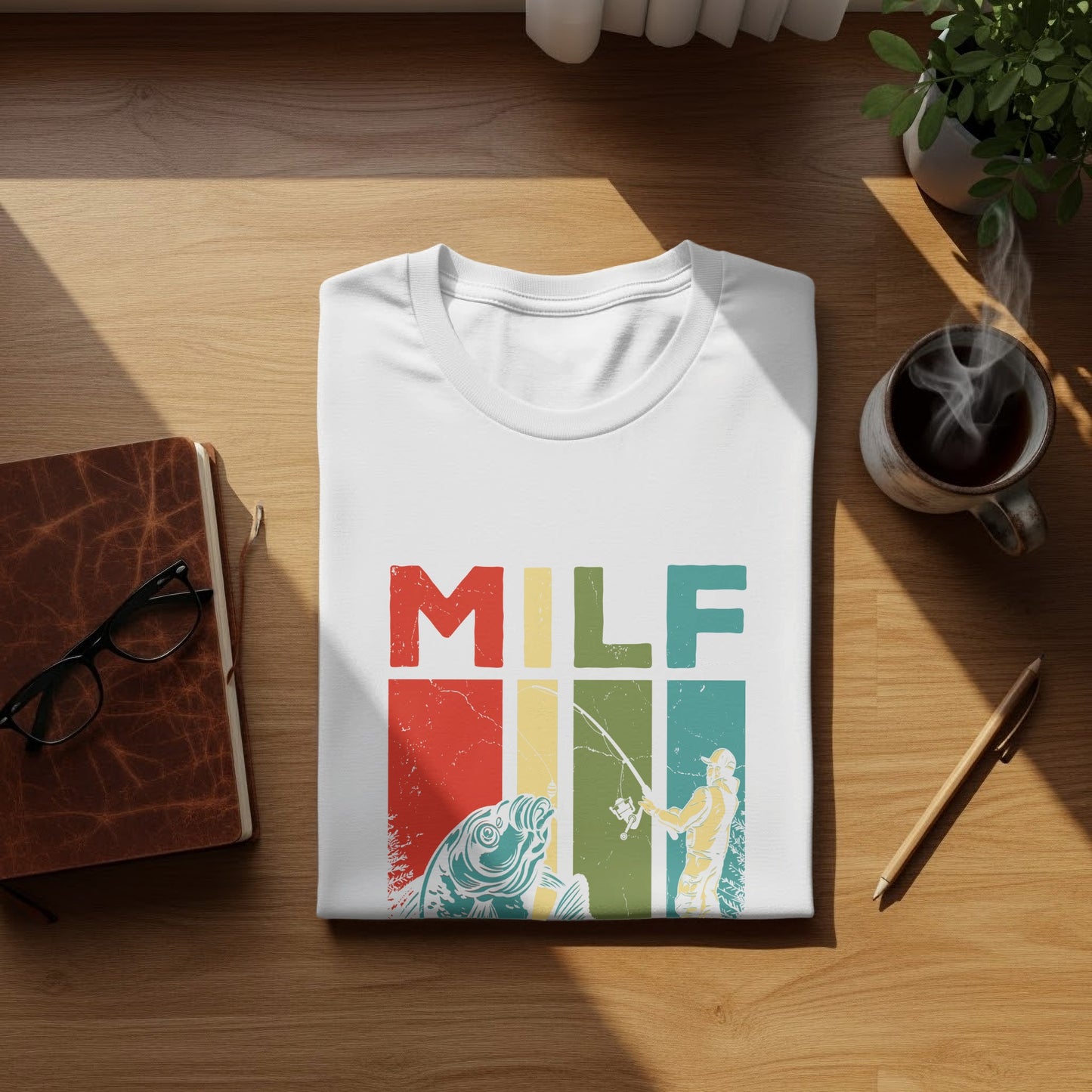 Bold Looks. Bigger Laughs - Fishing Tshirt