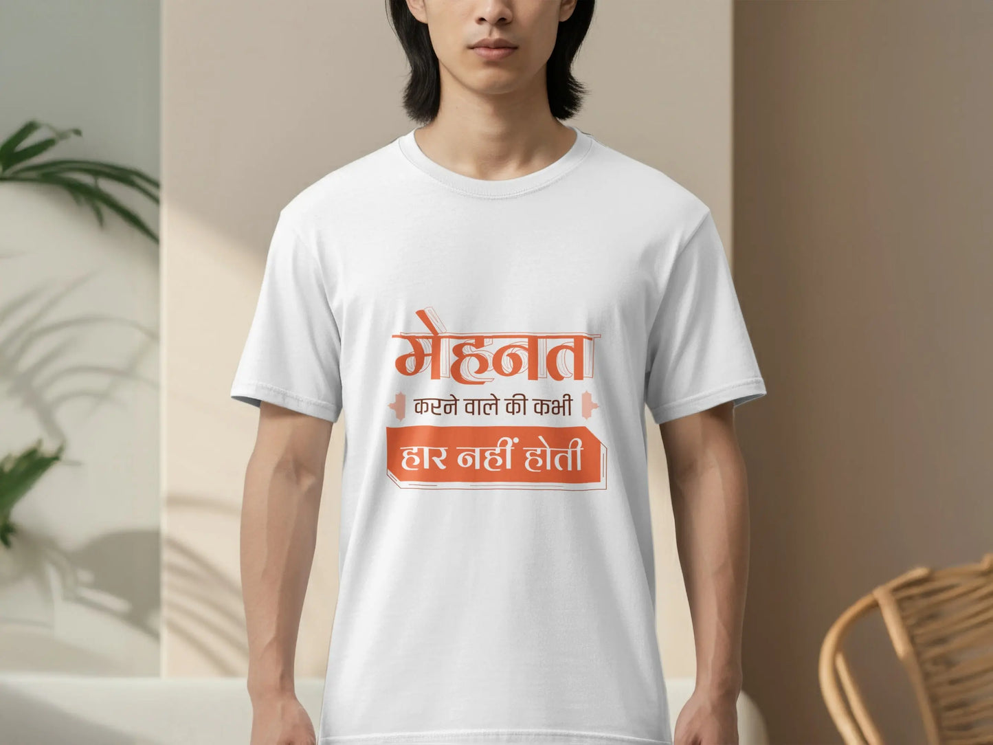 Mehnat Karne Wale Ki Kabhi Haar Nahin Hoti Graphic T-Shirts Boofy