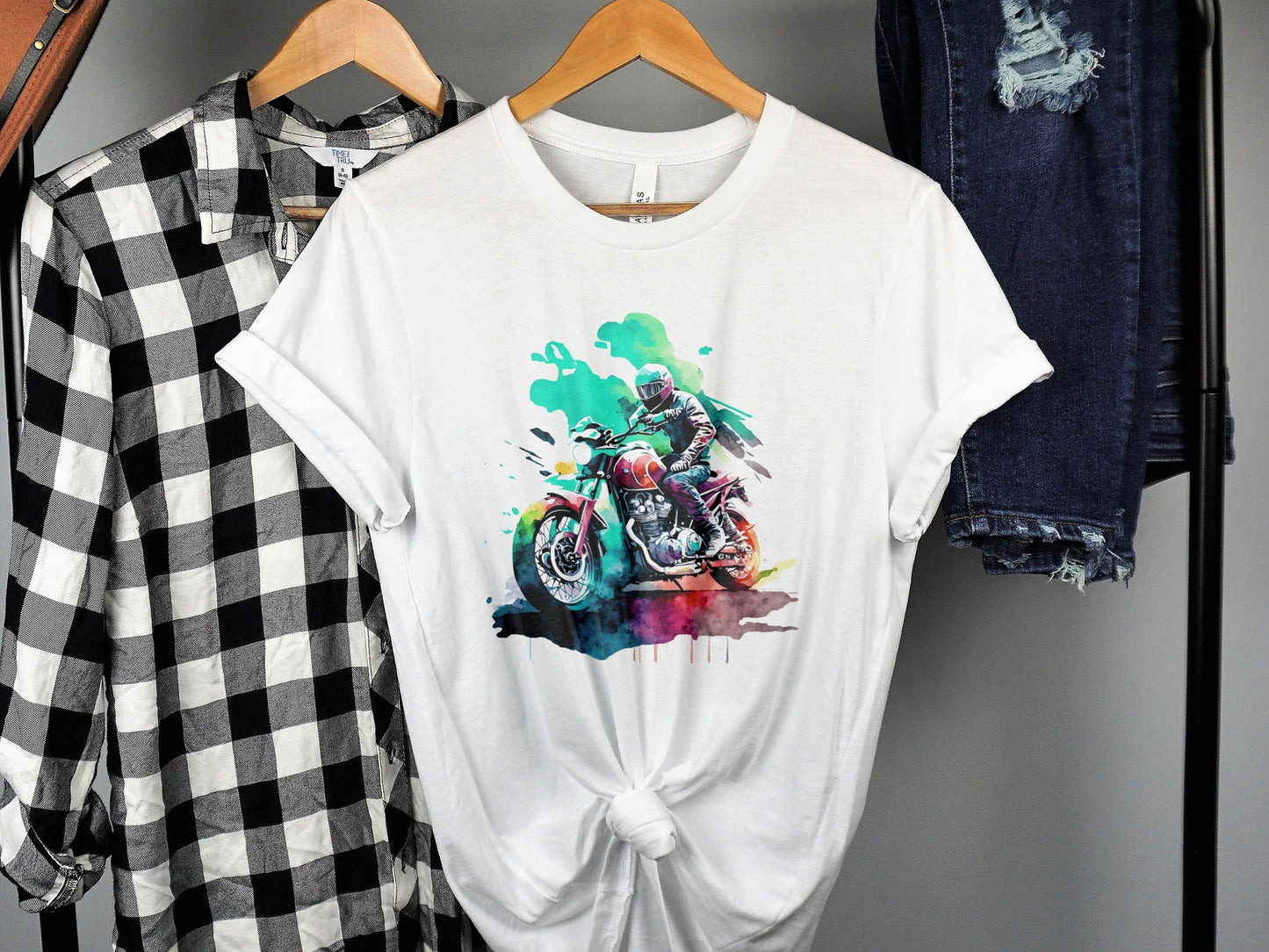 Rain, Roads & Pure Freedom - Cotton Tshirt