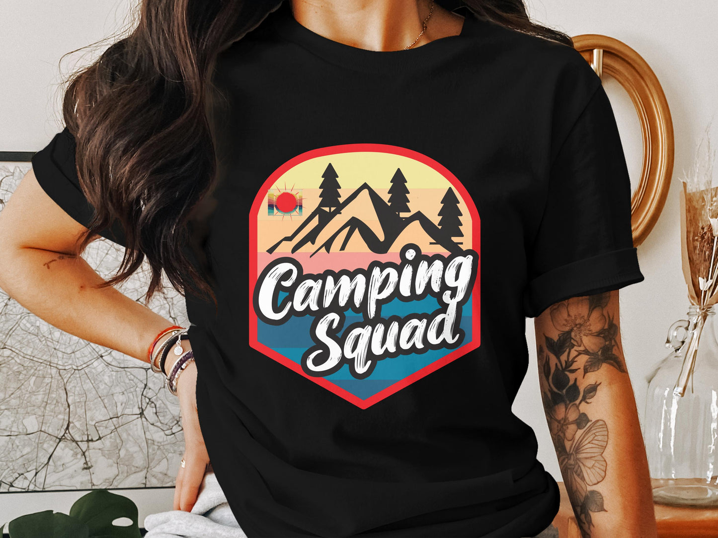 Camping Squad Tee