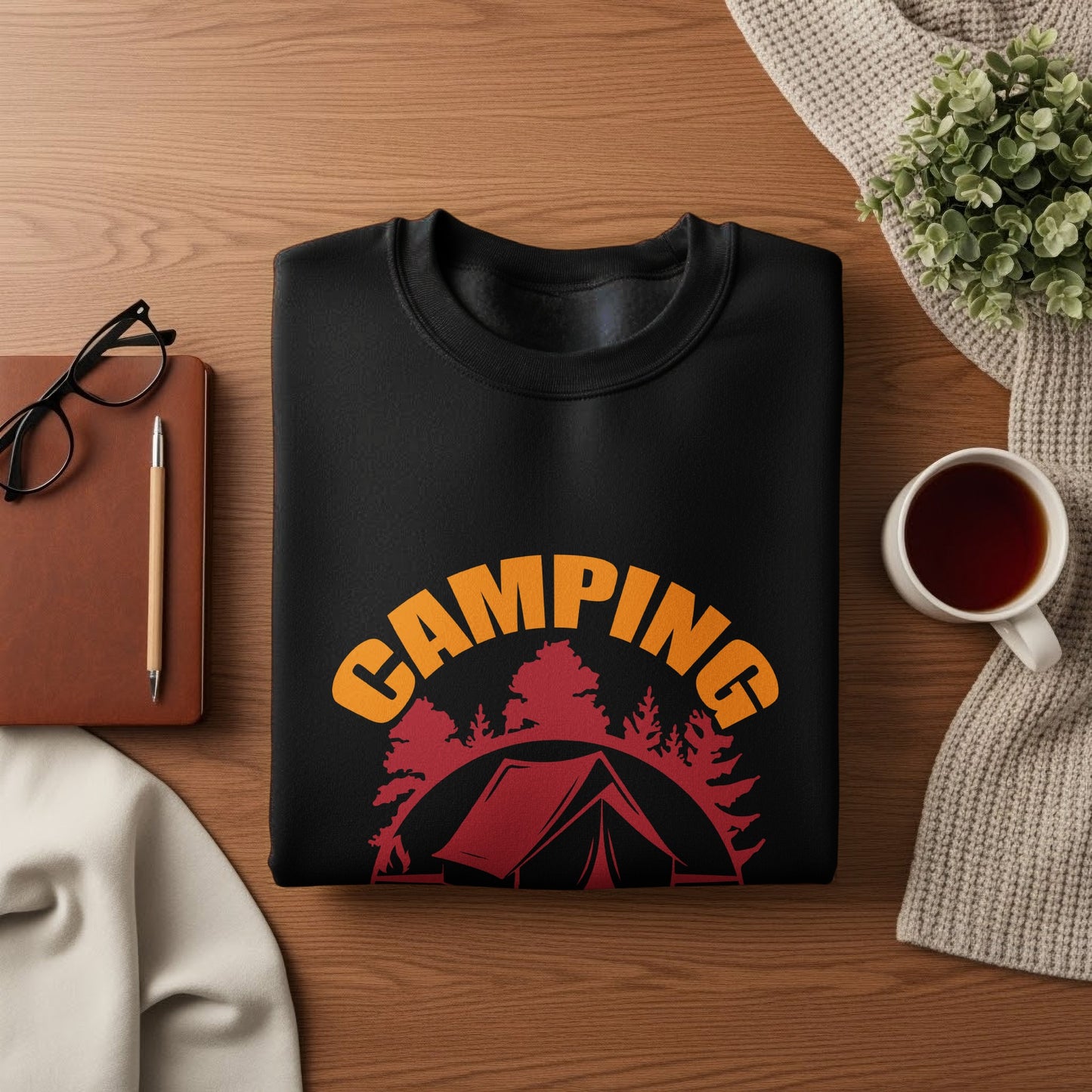 Camping Therapy Tee