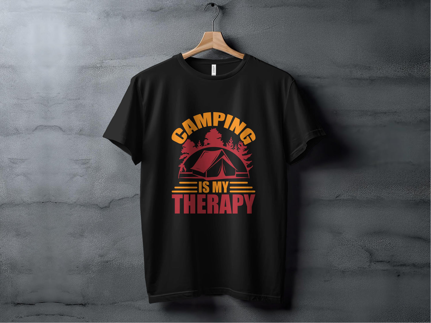 Camping Therapy Tee