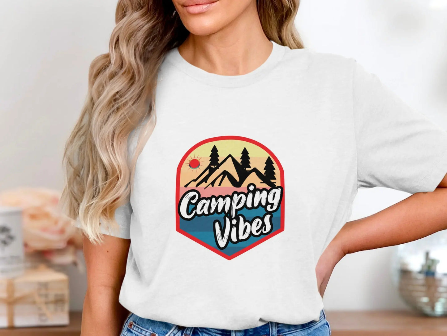 Camping Vibes Tee My Store