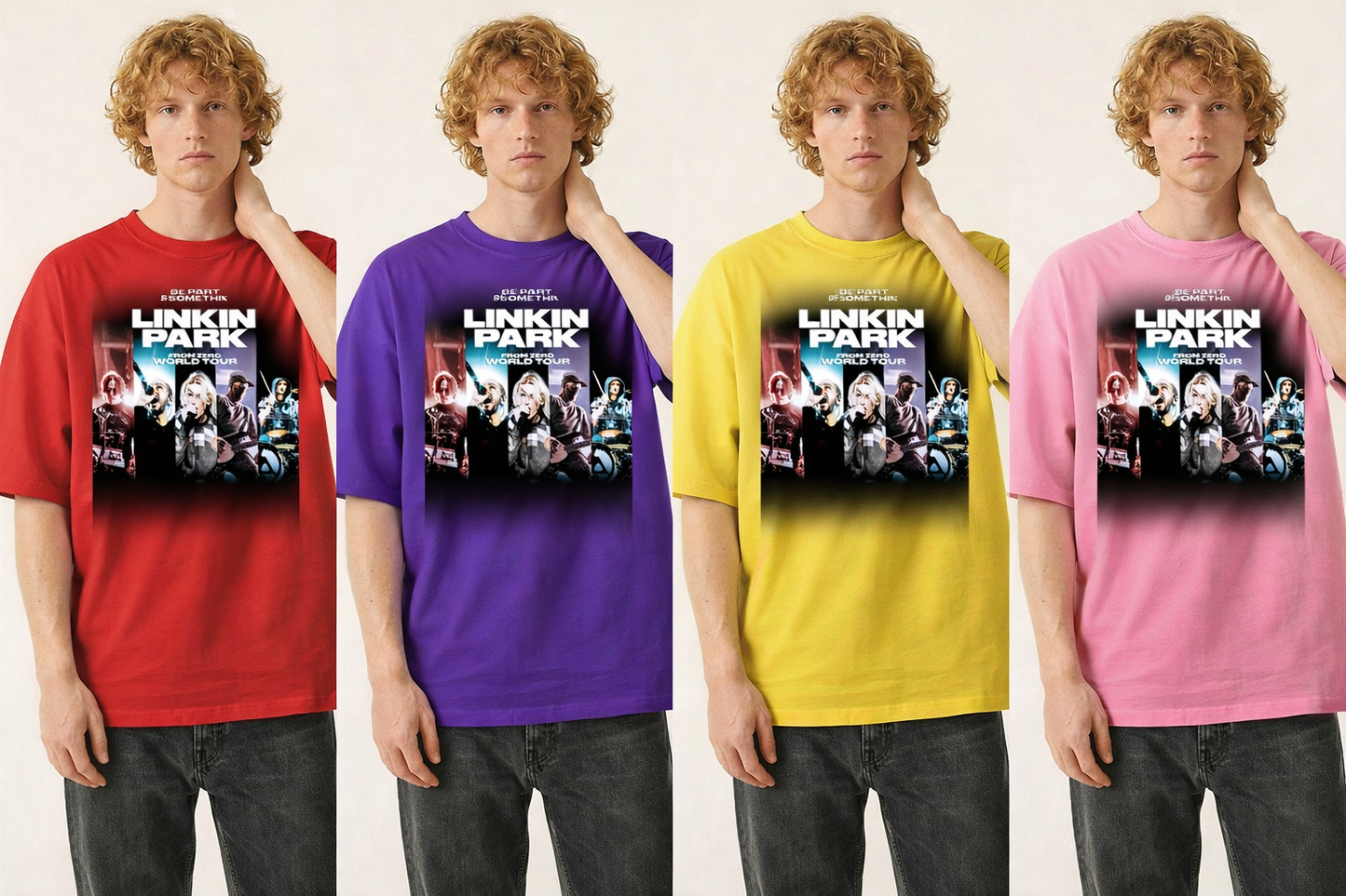 Linkin Park From Zero World Tour T-Shirts Australia 2026 | Sydney, Melbourne, Brisbane & Adelaide Fan Merch (Colorful)