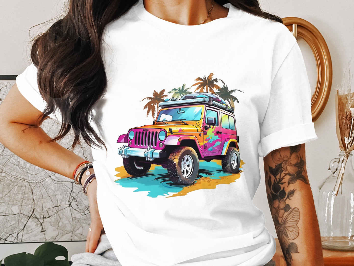 Drive Bold. Live Colorfully - Cotton Tshirt