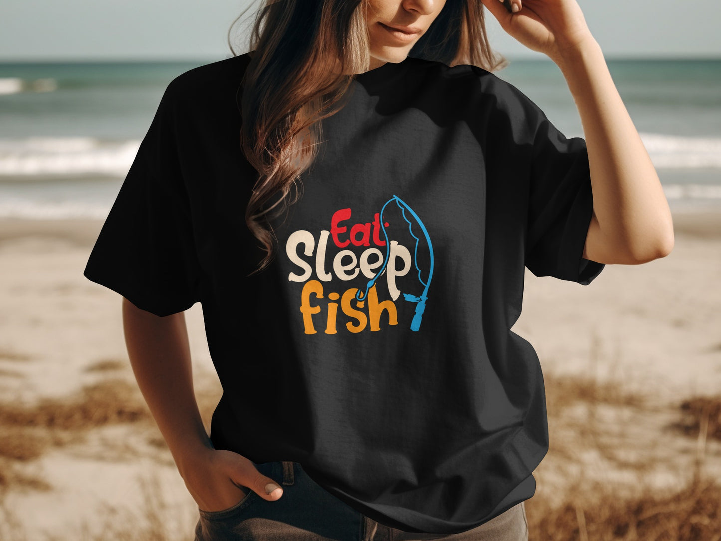 Live the Simple Life - Fishing Tshirt