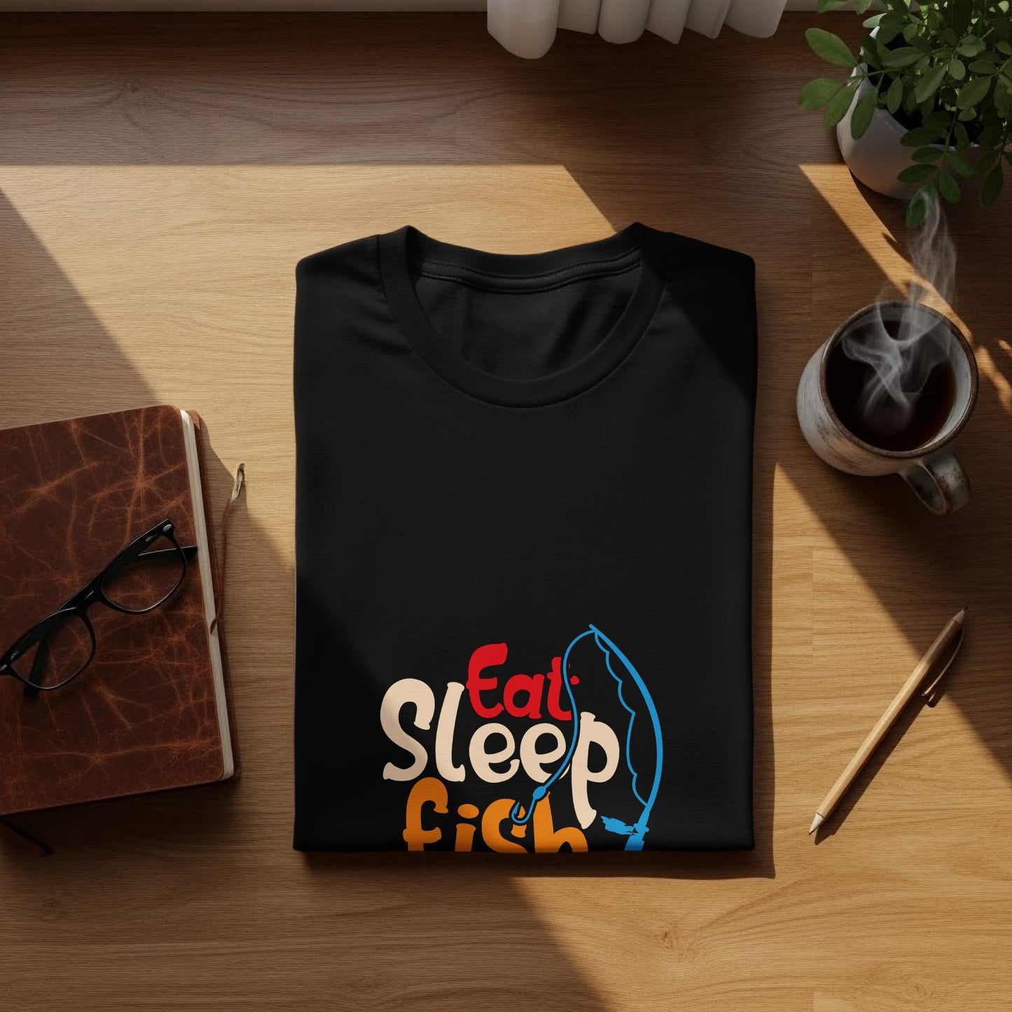 Live the Simple Life - Fishing Tshirt
