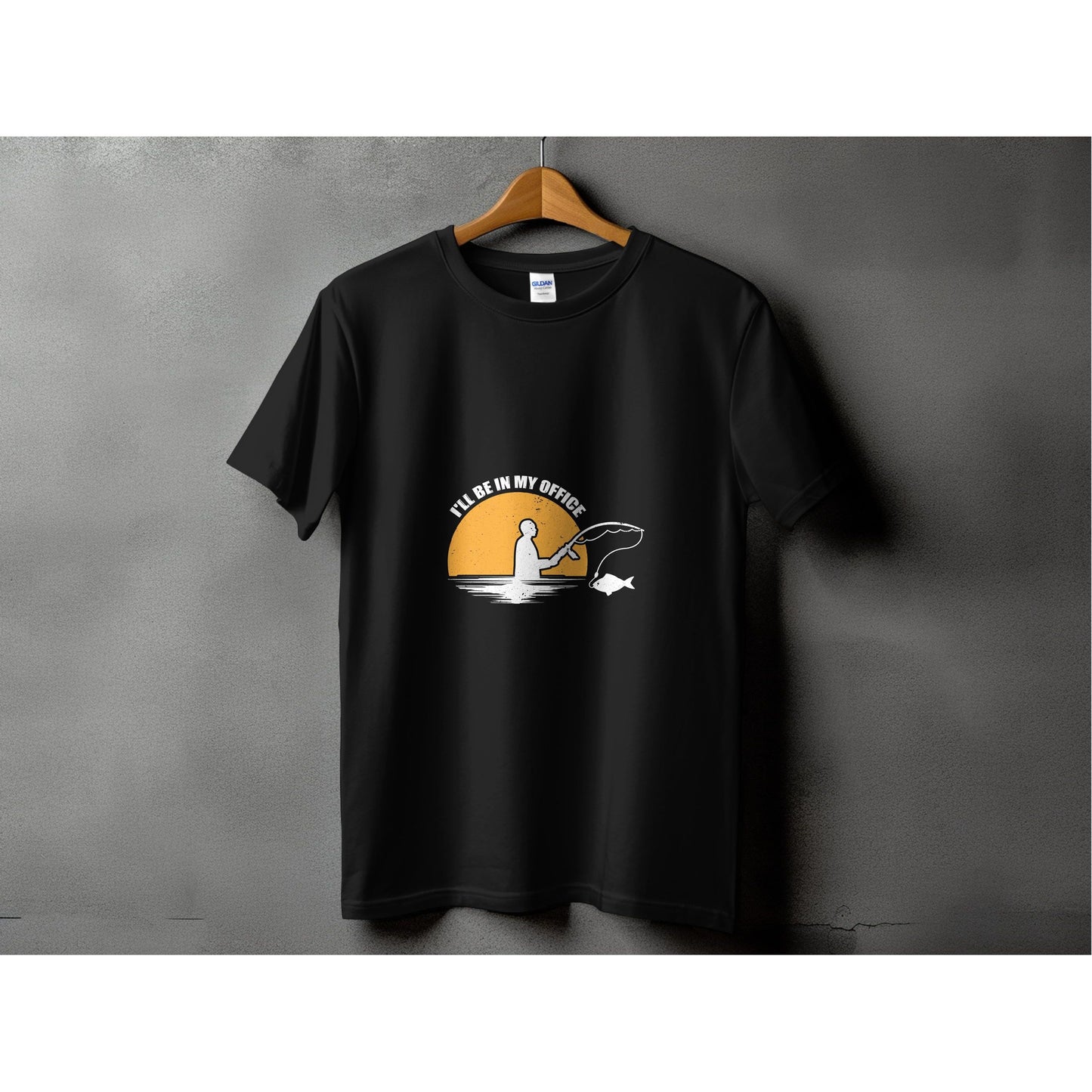 Where the Rod Replaces the Routine - Fishing Tshirt
