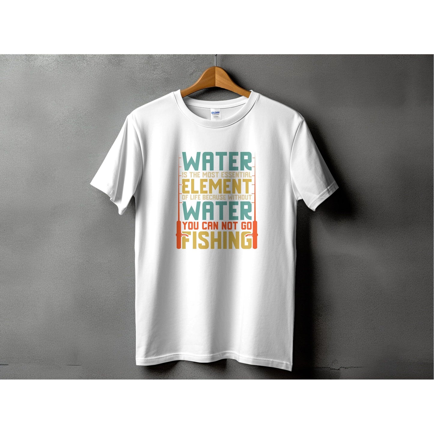 Hydration? Nah, It's About the Fish - Fishing Tshirt