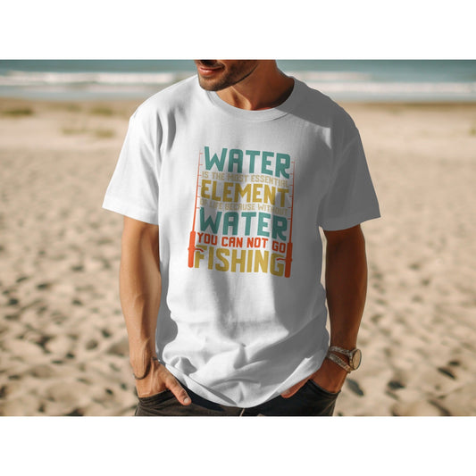 Hydration? Nah, It's About the Fish - Fishing Tshirt