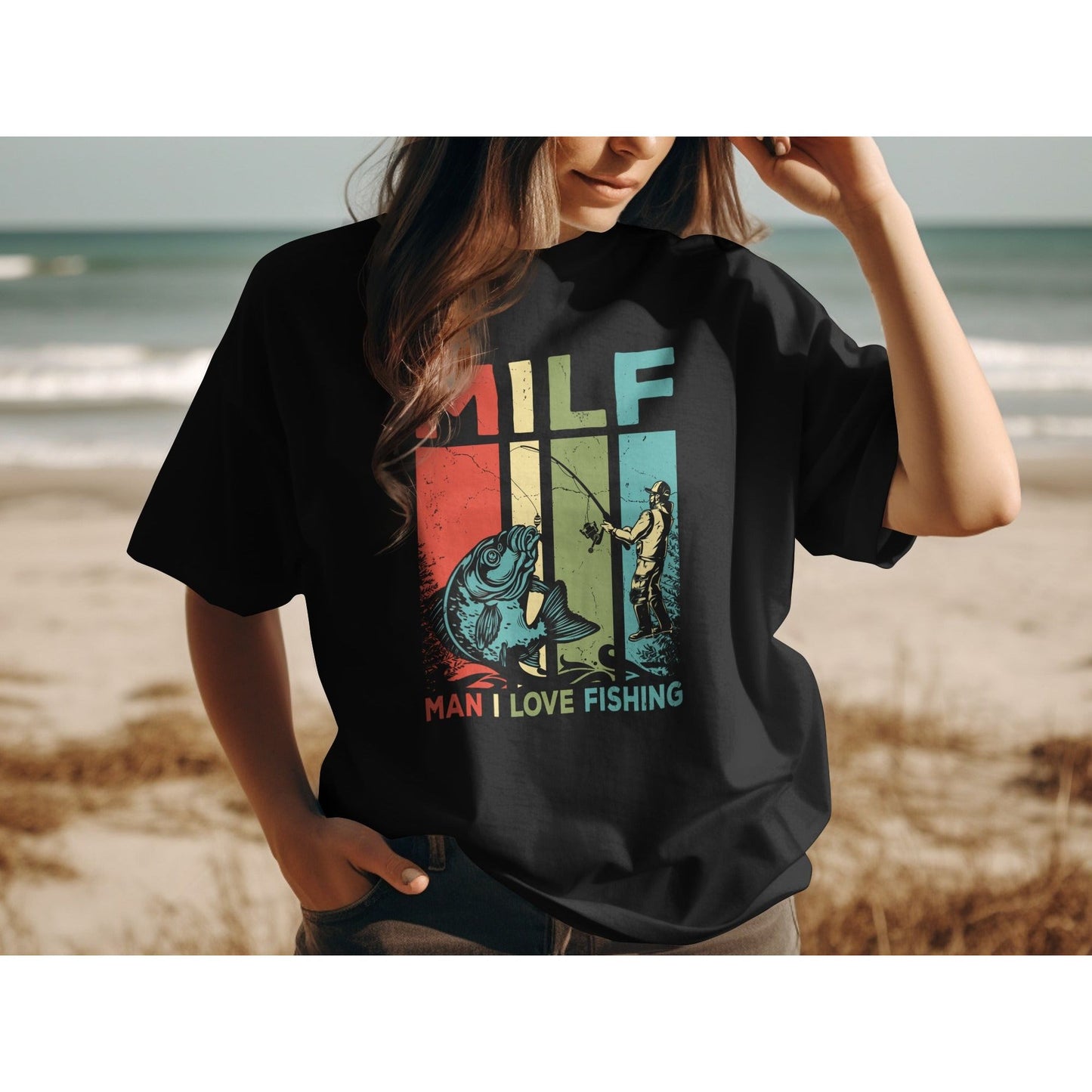 Bold Looks. Bigger Laughs - Fishing Tshirt