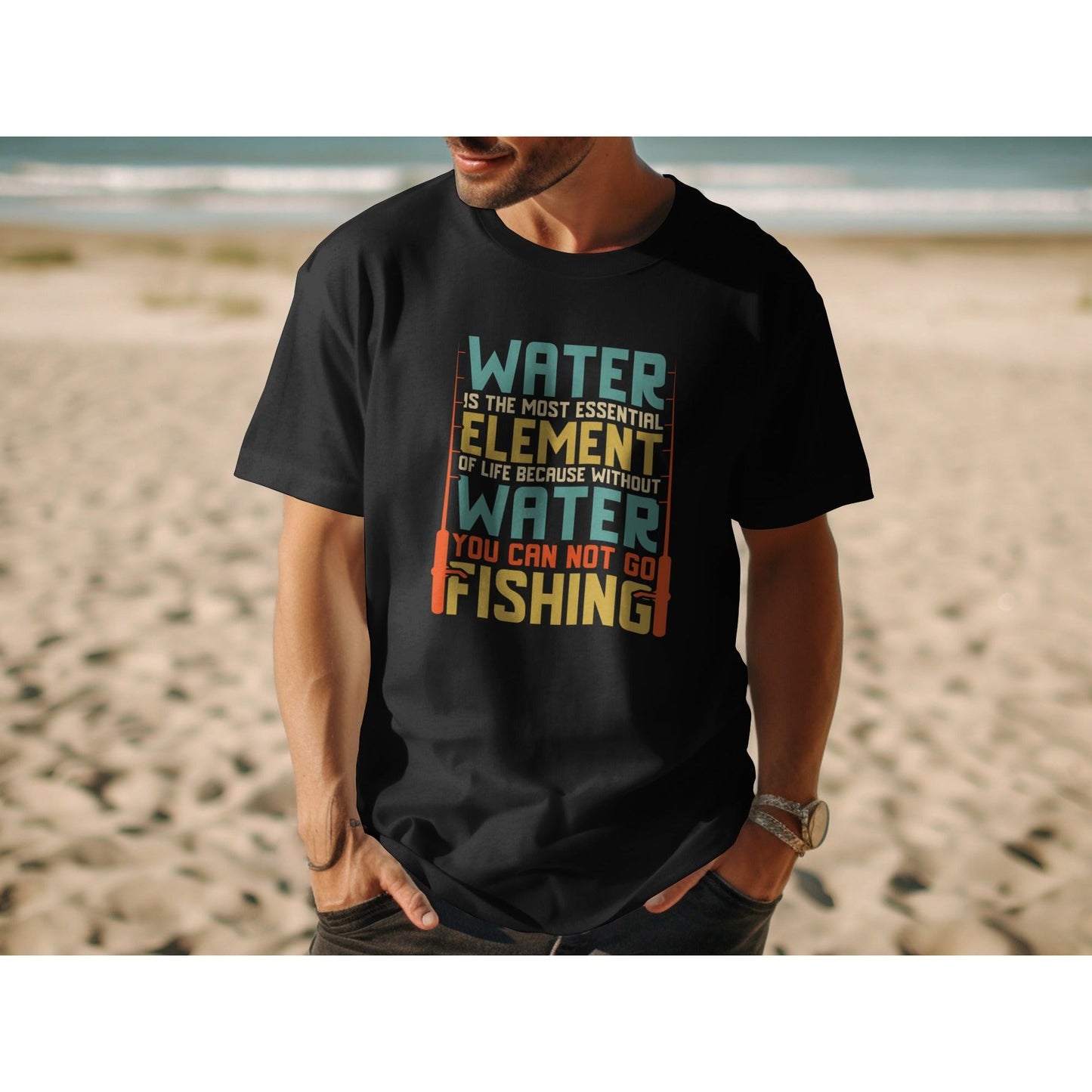 Hydration? Nah, It's About the Fish - Fishing Tshirt