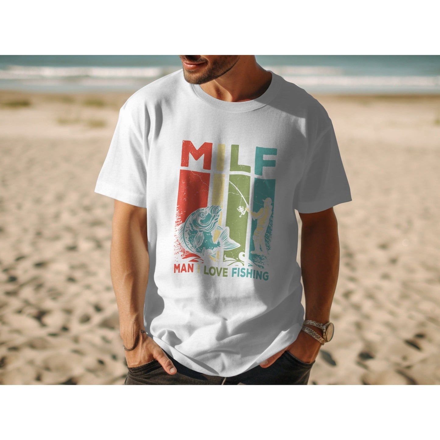 Bold Looks. Bigger Laughs - Fishing Tshirt