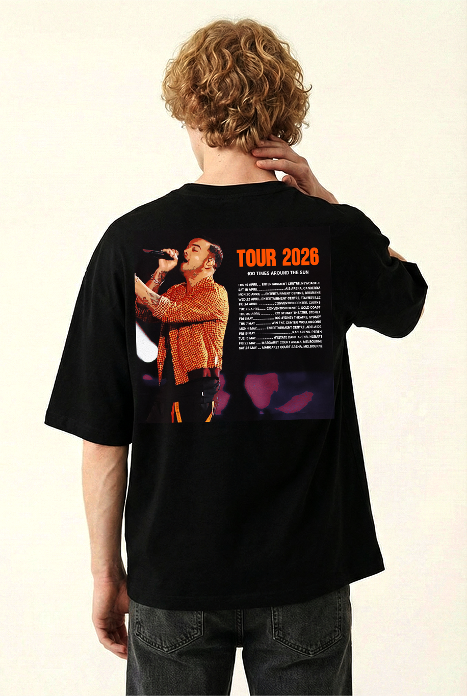 Guy Sebastian Concert T-Shirts Australia 2026