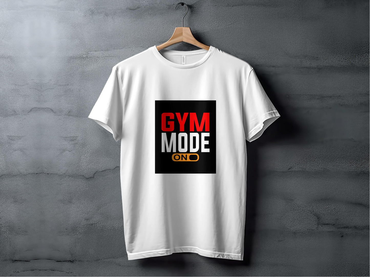 Gym Mode On Tee - Cotton Tshirt