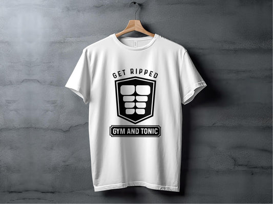 Lift Heavy. Laugh Hard - Cotton Tshirt