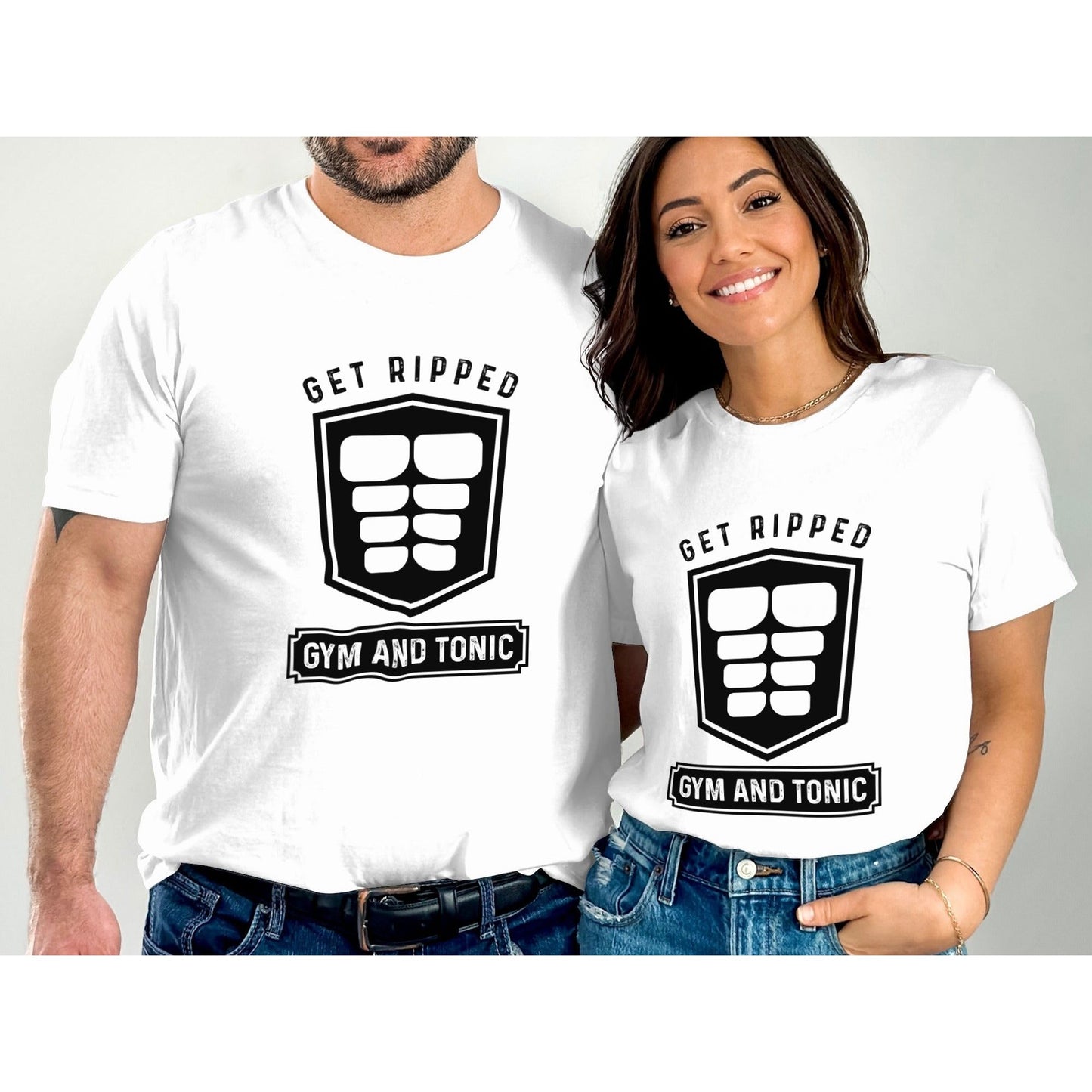 Lift Heavy. Laugh Hard - Cotton Tshirt
