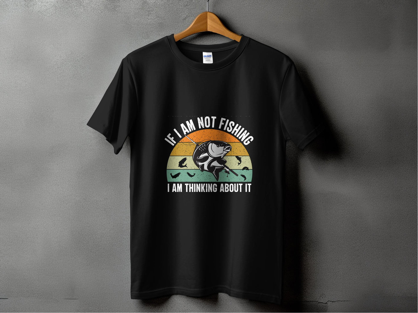 Fishing Is Always On My Mind - Fishing Tshirt