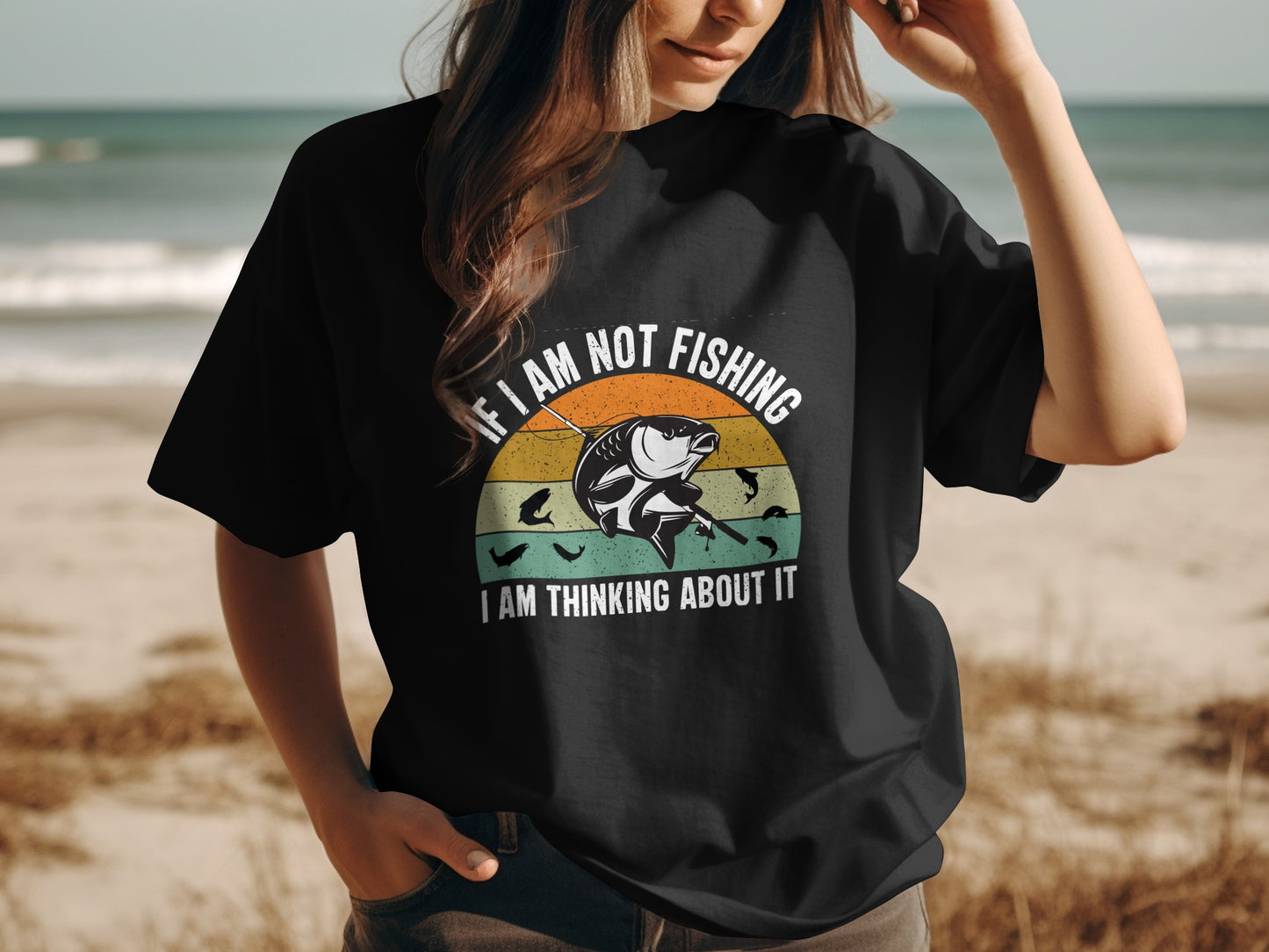 Fishing Is Always On My Mind - Fishing Tshirt