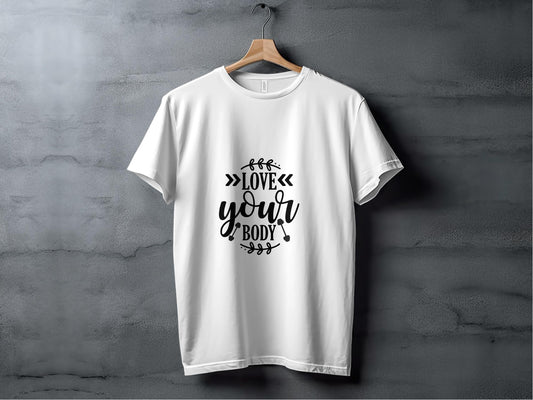 Love Your Body Tee - Cotton Tshirt