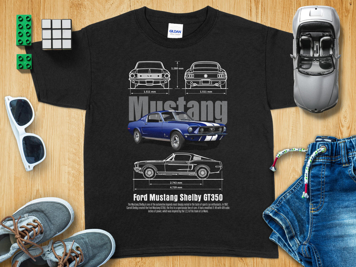 Ride the Legend. Feel the Power - Cotton Tshirt