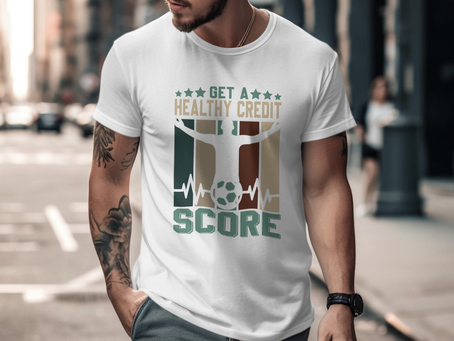 Move with Purpose. Live with Strength. Cotton Tshirt