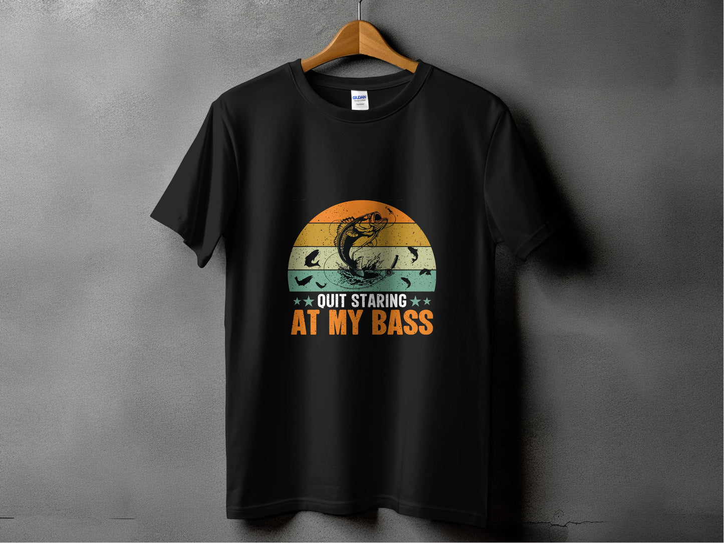 Eyes Up, Lines Down - Fishing Tshirt