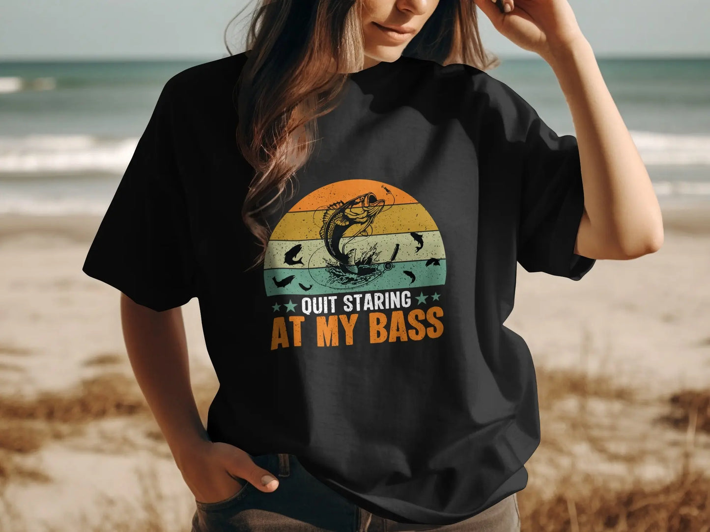 Eyes Up, Lines Down - Fishing Tshirt My Store
