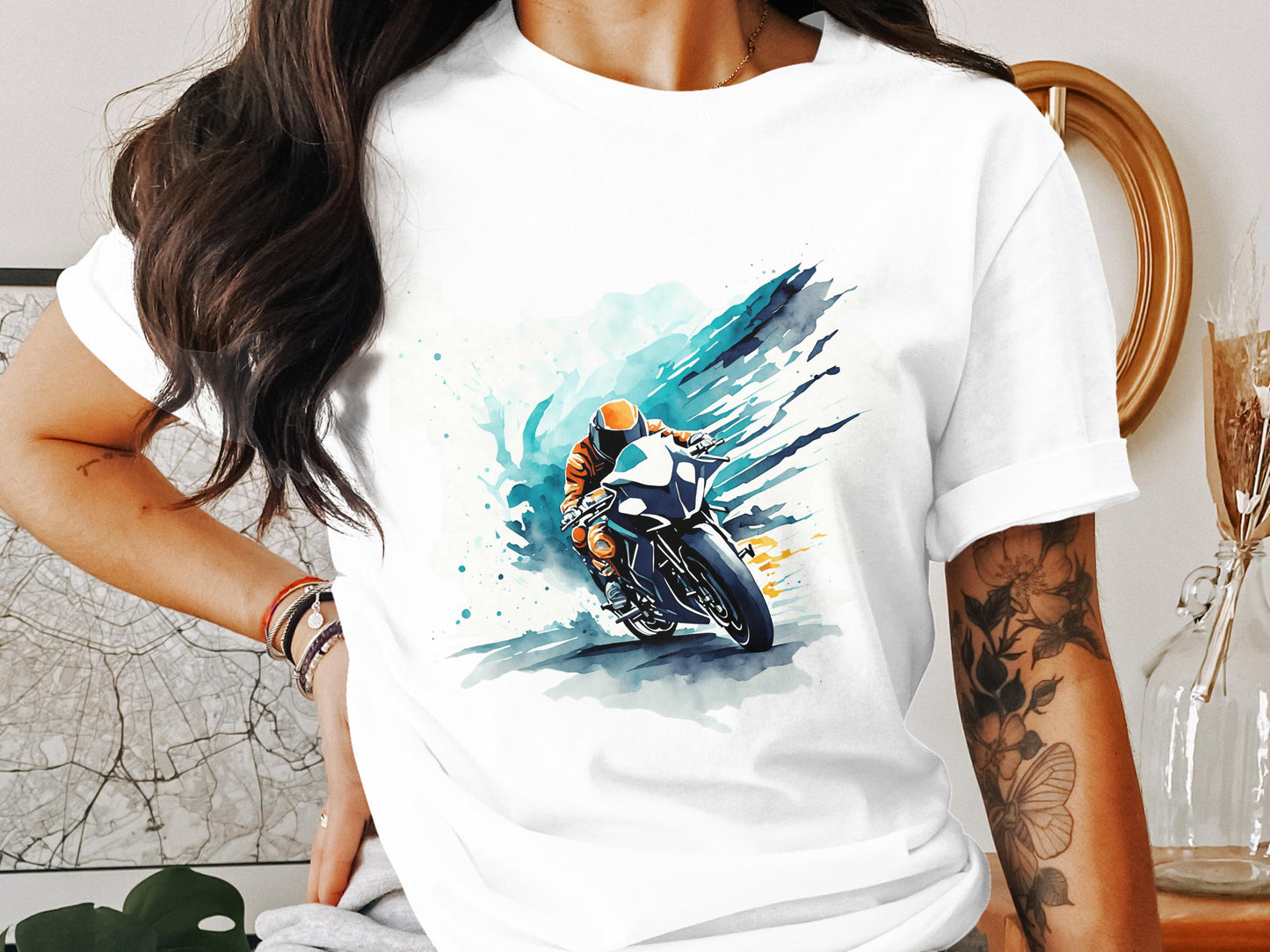 Ride Fast. Live Free. Cotton Tshirt