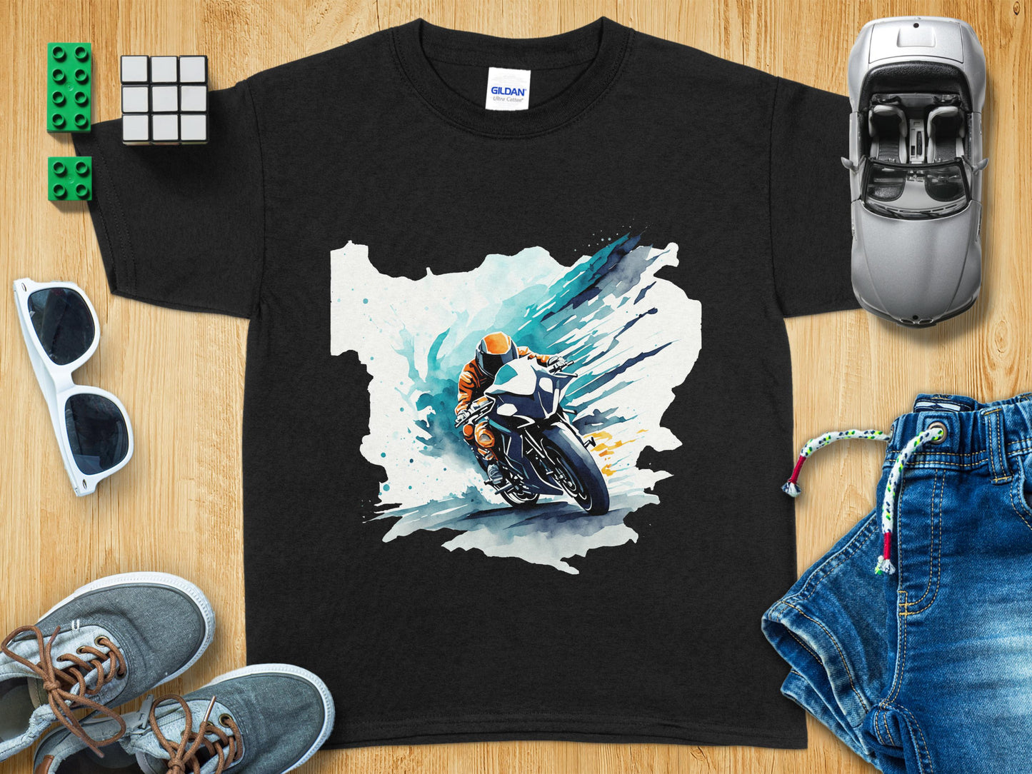 Ride Fast. Live Free. Cotton Tshirt