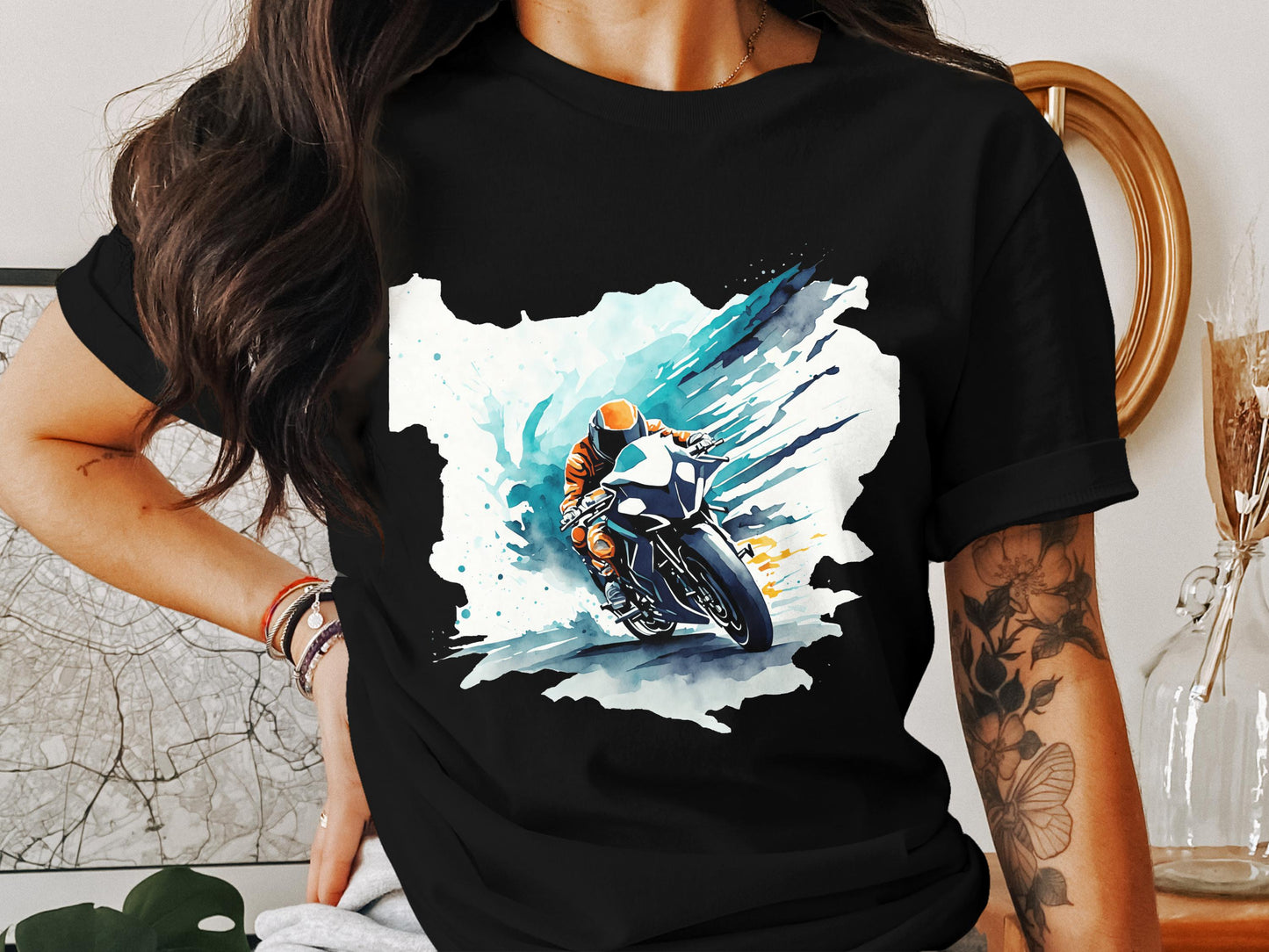 Ride Fast. Live Free. Cotton Tshirt