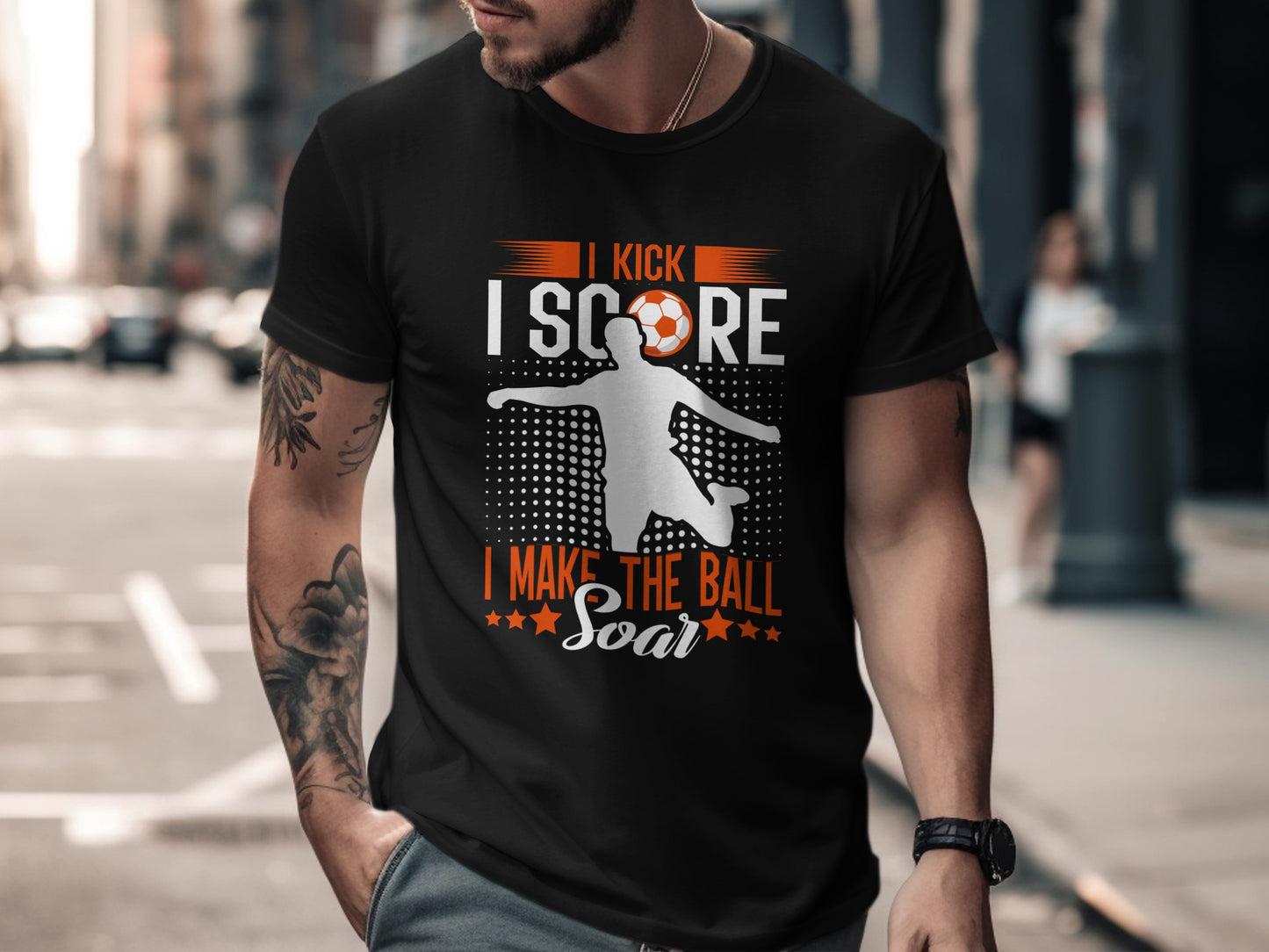 Power in Every Kick. Pride in Every Call. Cotton Tshirt