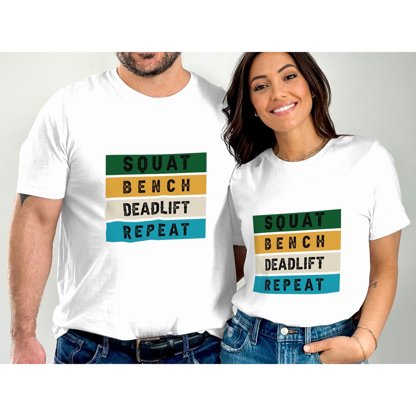 Lift. Sweat. Repeat. - Cotton Tshirt