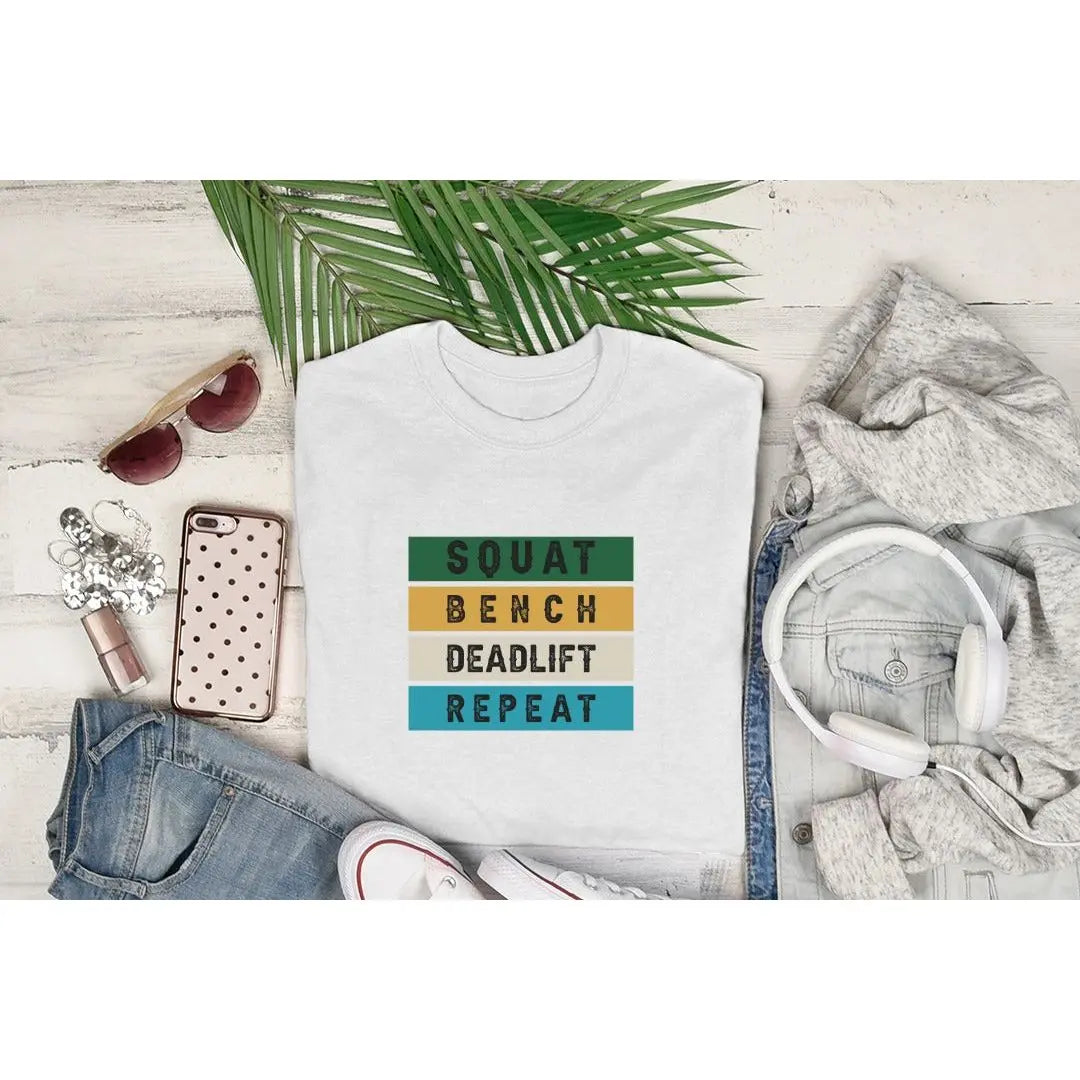 Lift. Sweat. Repeat. - Cotton Tshirt My Store