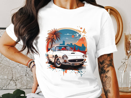 Classic Elegance Meets City Streets- Cotton Tshirt