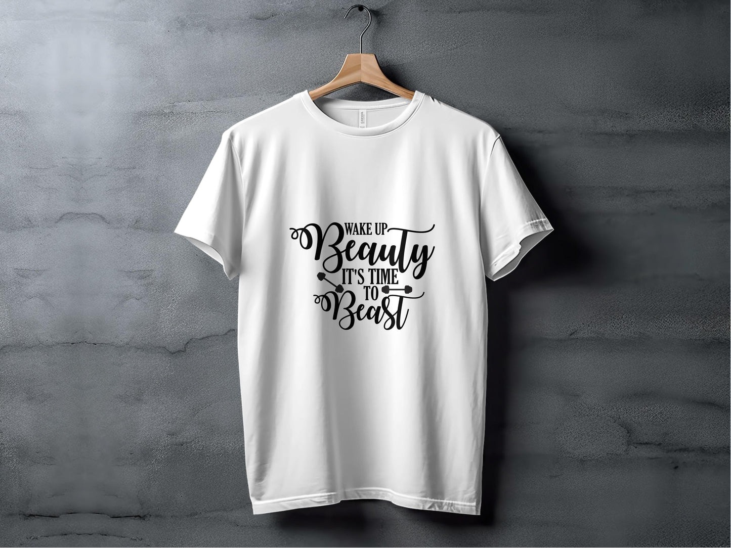 Grace in the Mirror! Beast on the Floor - Cotton Tshirt