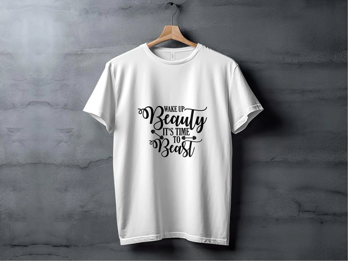 Grace in the Mirror! Beast on the Floor - Cotton Tshirt My Store