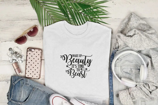 Grace in the Mirror! Beast on the Floor - Cotton Tshirt My Store