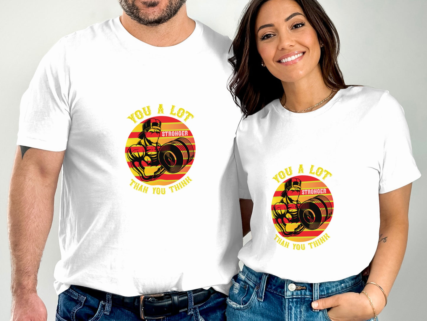 You’re a lot stronger than you think - Cotton Tshirt