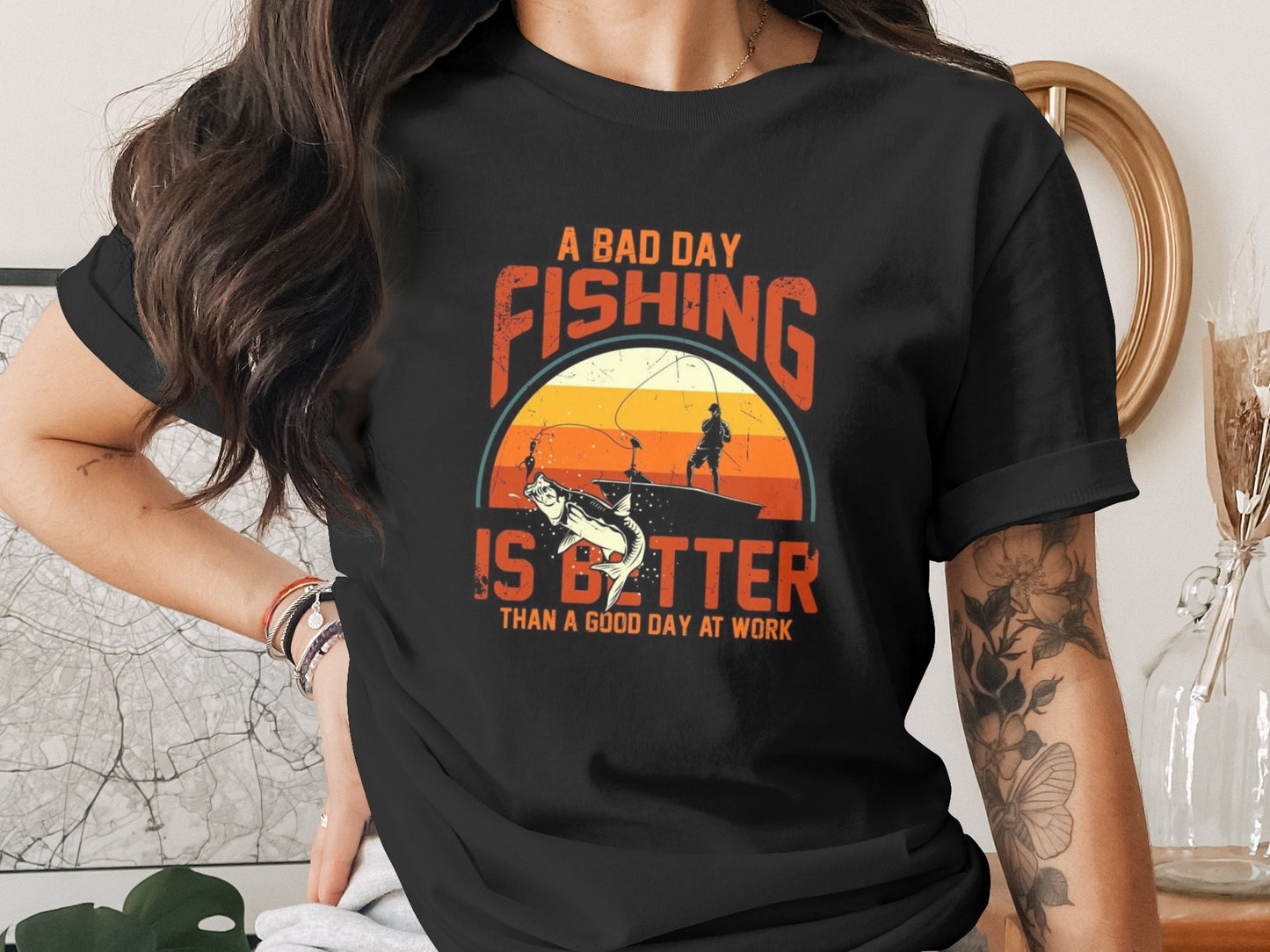 A Bad Day Fishing Is Better Than Work Shirt