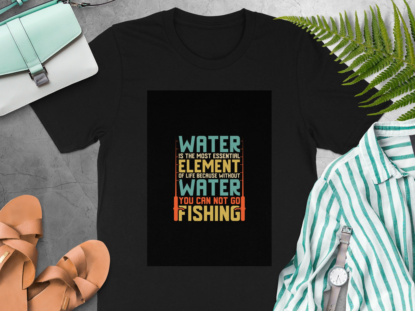 Water Is The Most Essential Element Graphic Tee