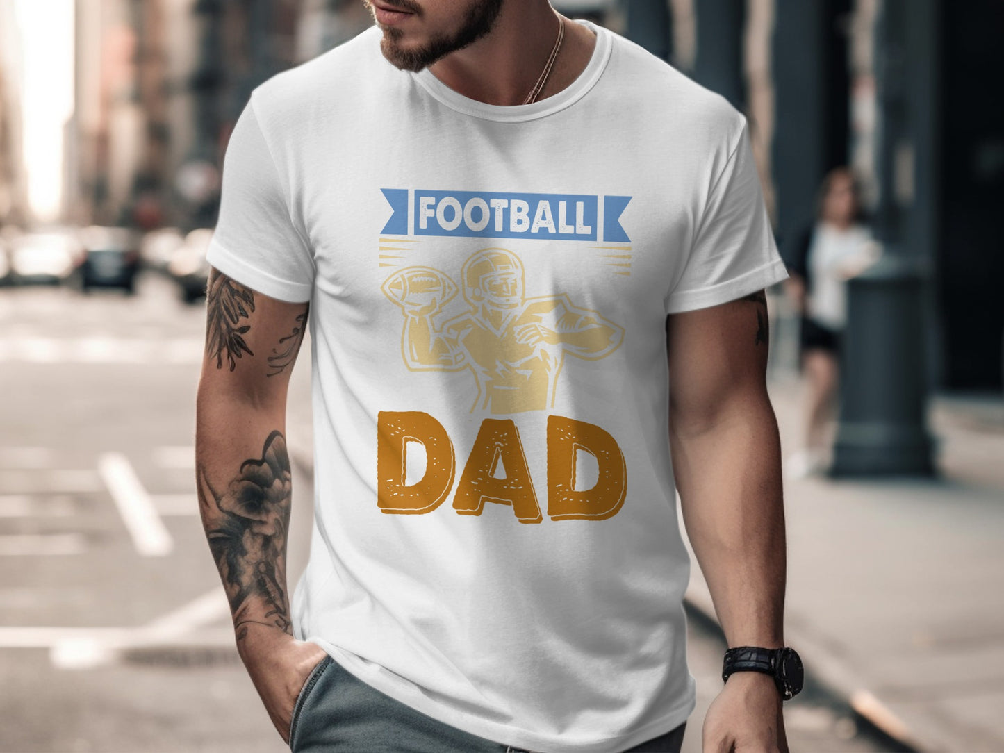 Proud of My Team — On and Off the Field.  Cotton Tshirt