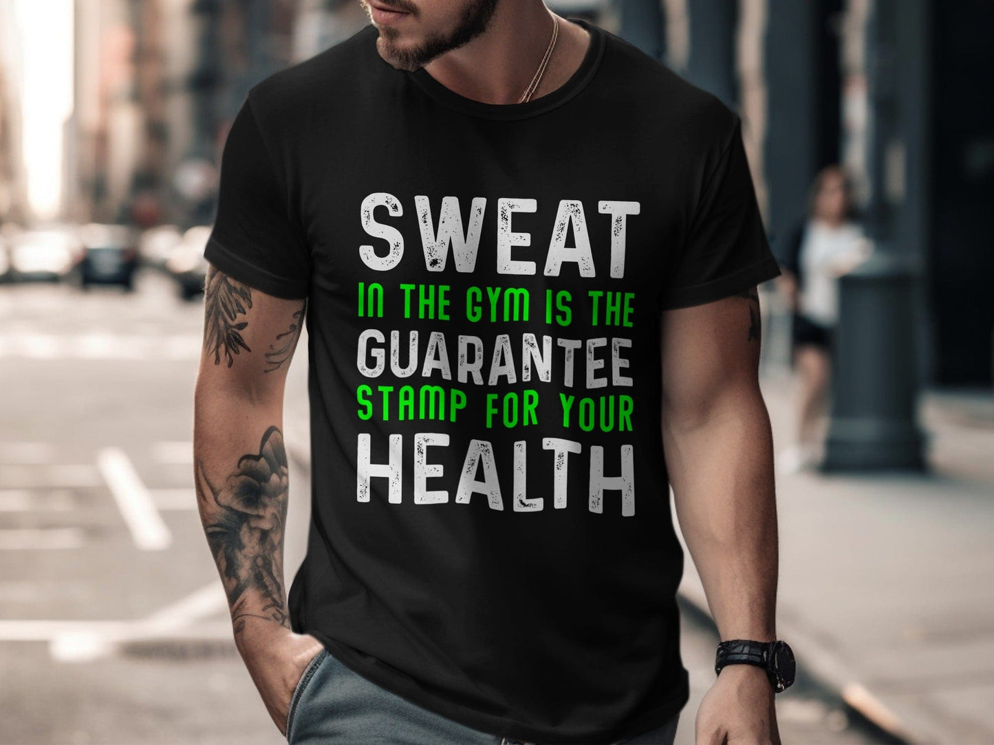 Where Sweat Builds Success  - Cotton Tshirt